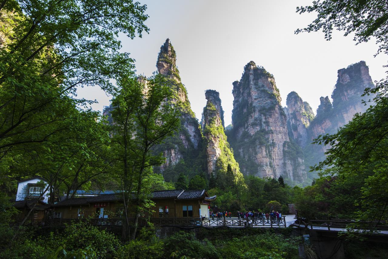 Guihua Road 106Th Hostel Zhangjiajie Esterno foto